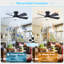 Ventilateur de plafond encastré à profil bas Depuley-985259573-985259578-985259574