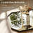 Contemporary Cut Corner Octagonal Scalloped Bathroom Vanity Mirror | Stainless Steel Frame-307394498-313795430