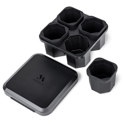 Monogram Forge Ice Mold Cups And Storage Box