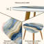 Ensemble de 2 tables basses gigognes Triangle