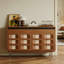 Buffet de table en acier inoxydable