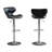 Leopoldo Swivel Upholstered Adjustable with Metal Frame-1273325864