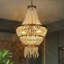Lustre empire unique à 3 lumières Advith