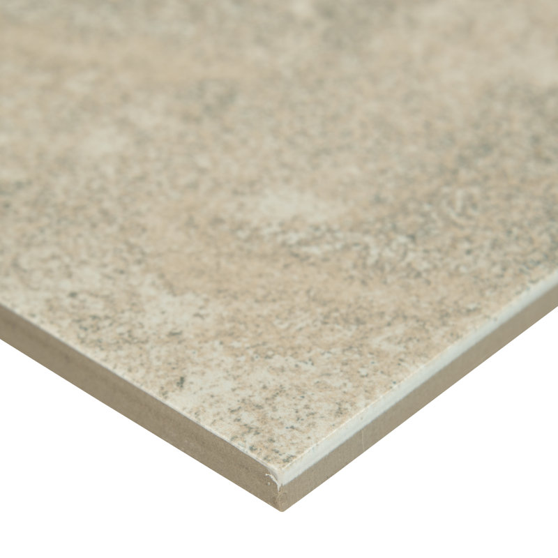 Central 12 in. x 24 in. Matte Porcelain Stone Look Floor and Wall Tile, Cove