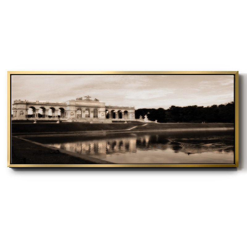 Gloriette Schonbrunn - toile encadrée, H 20 po x l 50 po