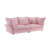 90.55" Modern Comfy Upholstered Sofa Cloud Couch, Deep Seat Couches With Multiple Large Soft Pillows,Convertible Deep Seat Chaise Longue For Living Room Bedroom,Apartment,Office-2037050258