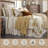 Elsa Cowhide Cotton Cow Print Western Rustic Farmhouse Quilt Set-72586082-72586080