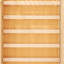 Lit simple de maison à structure en bois avec clôture-738271369-738271371