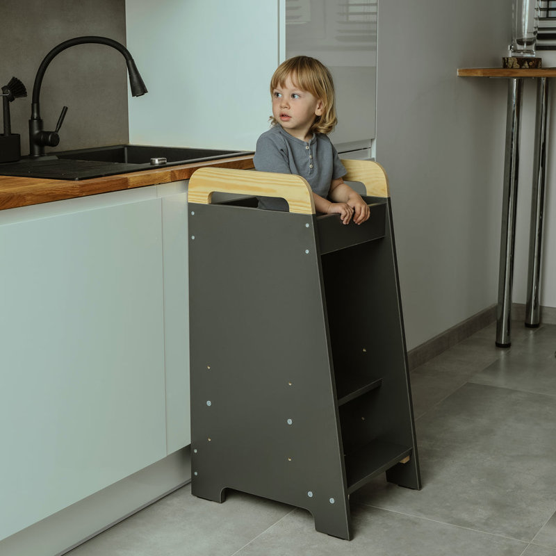 Kitchen Tower, Anthracite/Pine