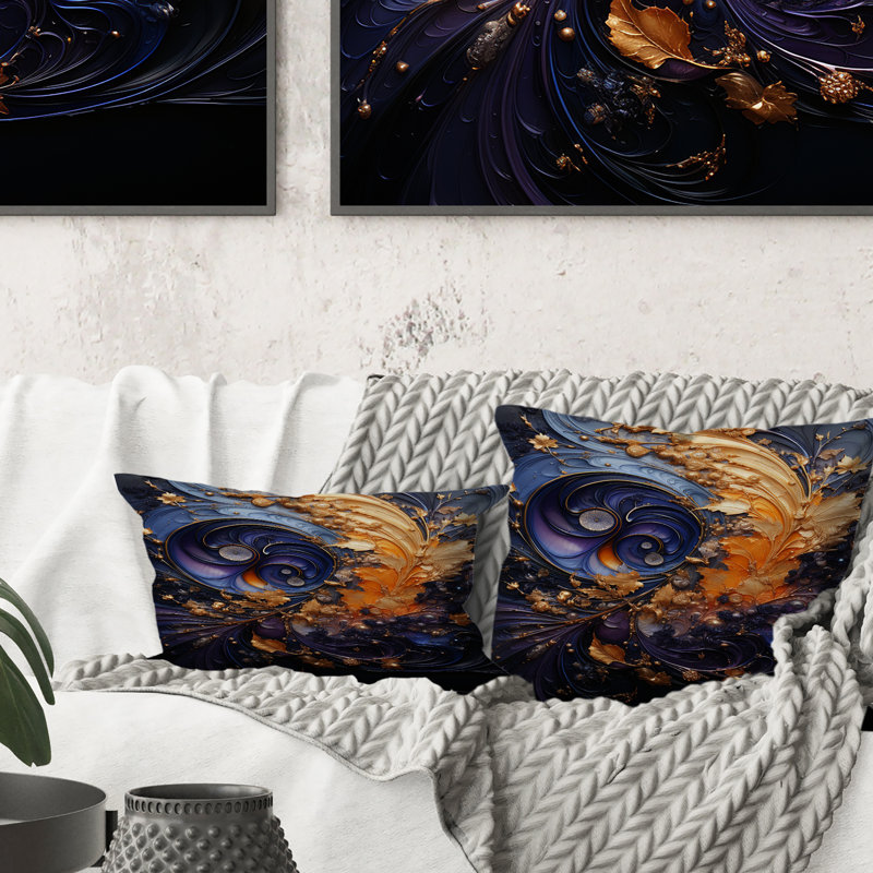 Coussin Mystic Spiral III - Abstract Spirals