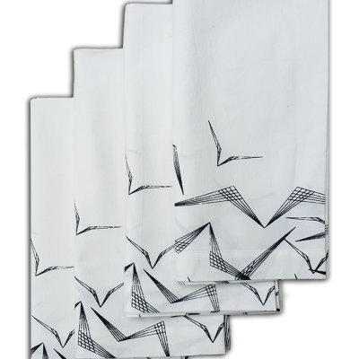 Thaksin Cotton Animals Square, Black