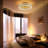 20" Ikeoluwa Modern Flush Mount Ceiling Fan with Dimmable LED Light Kit Remote and APP Control LowProfile Reversible DC Motor Fan for Bedroom-381716257