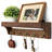 Solid Wood Wall Organizer with Key Hooks-93309383