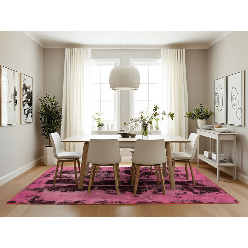 Cyric Abstract Indoor Rug, Rectangle 7' x 10'