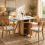 Table de salle à manger pliante avec garde-robe et étagères de rangement, table de cuisine mobile et peu encombrante pour petits espaces