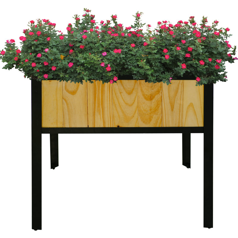 Madicyn Raised Garden Bed, Light Brown