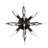 Orbital 4-Light Semi-Flush Wall Sconce/Ceiling Light - Carbon-1527972102