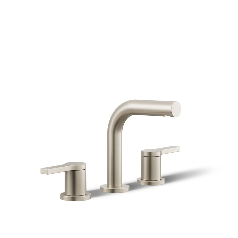 Robinet de lavabo pour salle de bain Elate 0,5 GPM, Nickel brossé