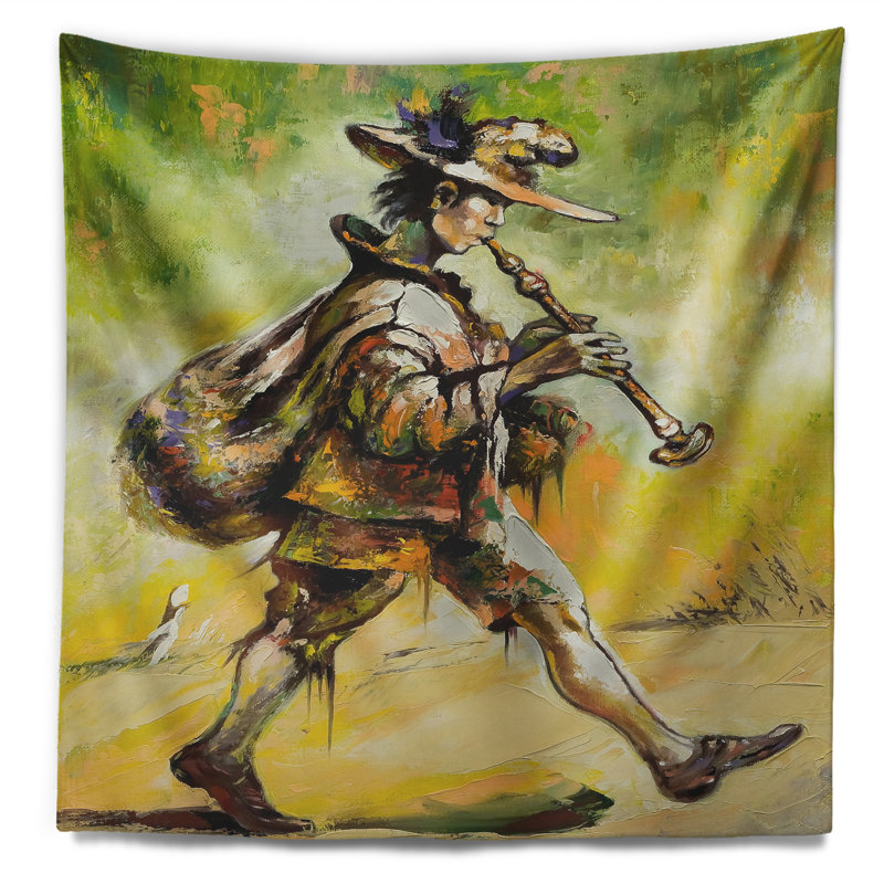 Polyester Tapestry, 50" H x 60" W