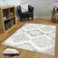 Tapis 100% polyester de qualité supérieure à impression numérique 3D, 4,0 po x 5,9 pi, hauteur des poils: 0,3 po, 650 g / m² | Antibactérien, antidérapant sous la surface | Lavable à la machine, idéal pour le salon, la chambre à coucher et les espaces pour enfants-319392446