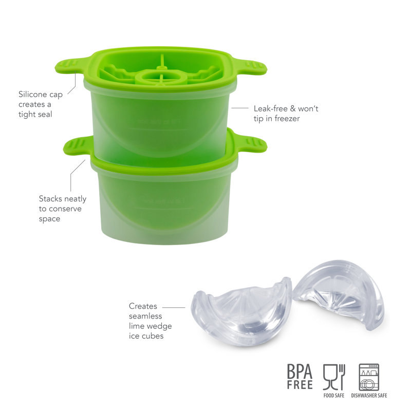Tovolo Lime Wedge Ice Molds