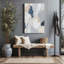 Obsidian Echo II Canvas Print in a Silver Frame, 30" x 20"-304580832-304580850