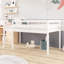 Lit mezzanine en bois