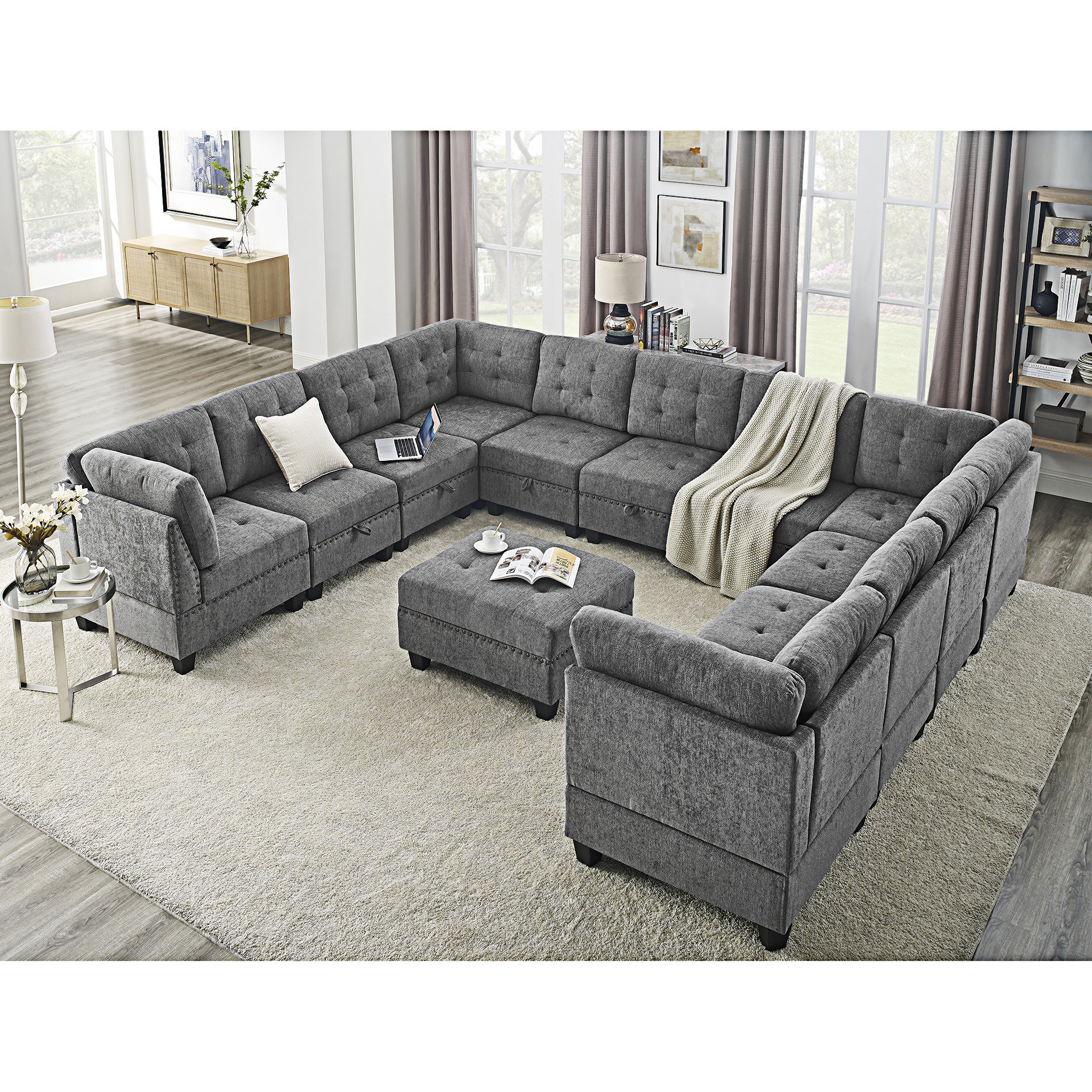 Red Barrel Studio U Shape Modular Sectional Sofa - Wayfair Canada