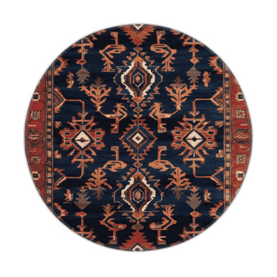Persian Gray Indoor and Outdoor Area Rug