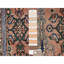 Tapis de couloir brun en laine 3 pi 4 po x 10 pi 1 po Zelphia