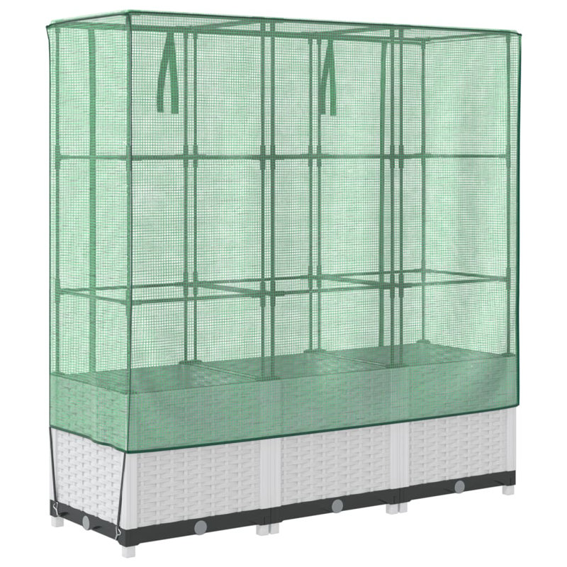 Nicki Raised Garden Bed, White