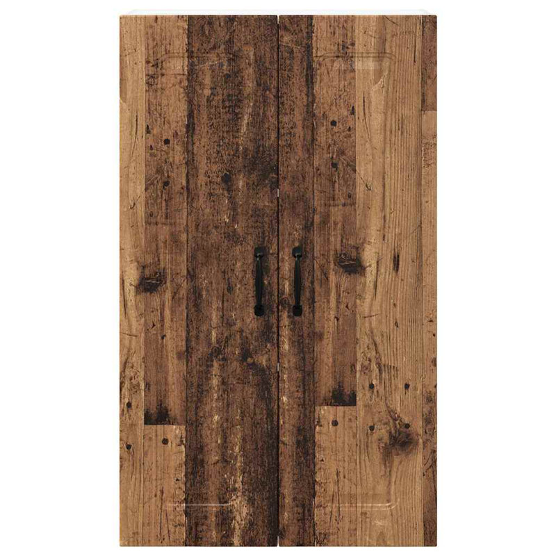 Vidaxl Kitchen Wall Cabinet With Shelf Sonoma Oak 80 X 31 X 100 Cm, 100cm H x 60cm W x 31cm D, Old Wood