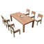 Mabini Outdoor 7 - Piece Teak Dining Set