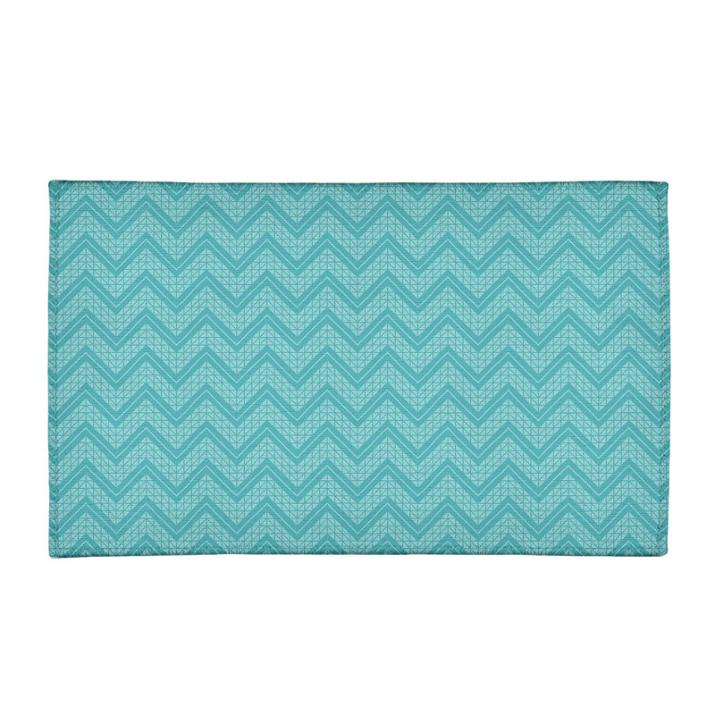 Chenille Chevron Indoor Rug, Rectangle 2' x 3'