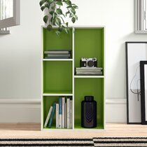 Holz-Regal) Verlieben zum Bücherregale (Grün;