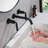 Wall Mounted Optional 2-handle Bathroom Faucet-60424543