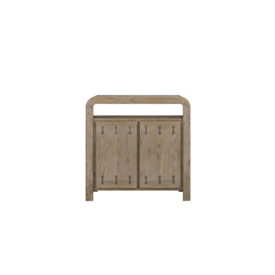 Bar Cabinet - English Knotty Oak Veneer