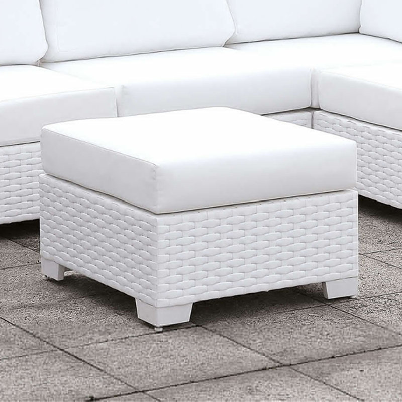 Sanjuan Wicker Outdoor Ottoman