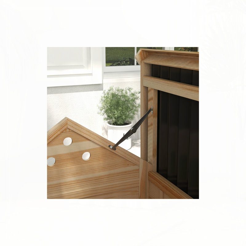 Pet Pet, maison en bois avec toit ouvrable