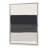 Kiro Minimal Geometric Lines and Squares VIII - Floater Frame Print on Canvas-55231377-55231380