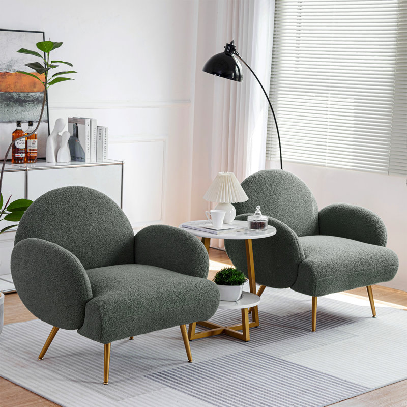 Fauteuil Bendetta, Sherpa vert