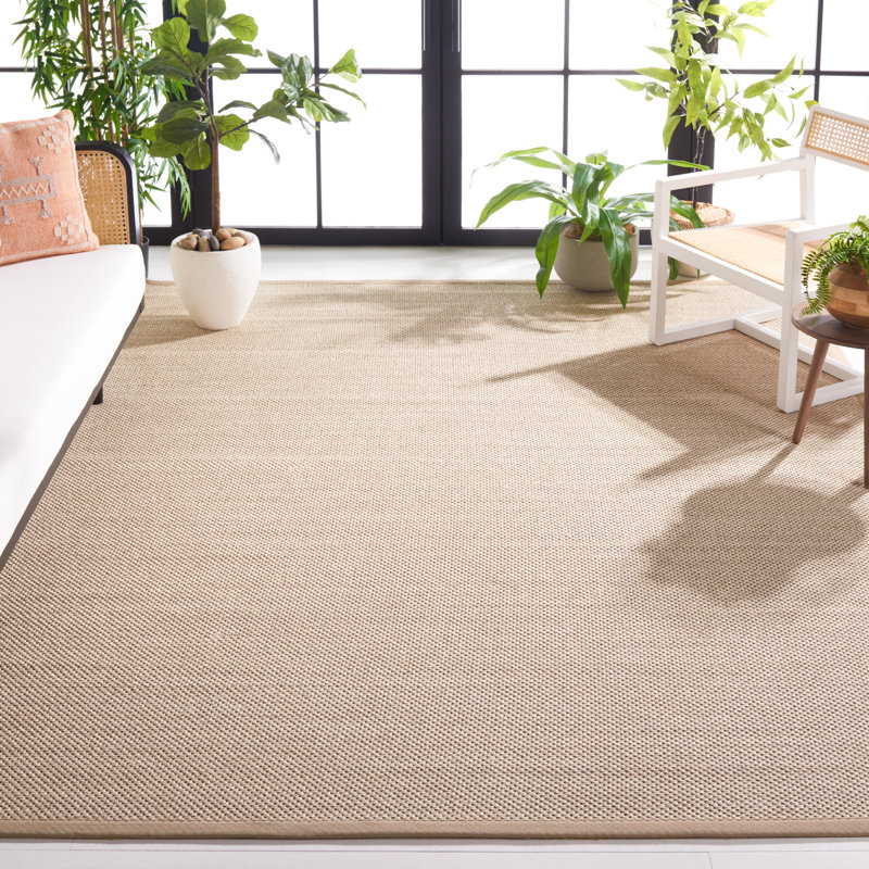 Tapis en jute / sisal Kiki, Carré 8 pi