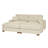 4-Pieces Modular Sofa Bed-167034795