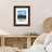 Asean Brown Wood Picture Frame with Mat-1446277245