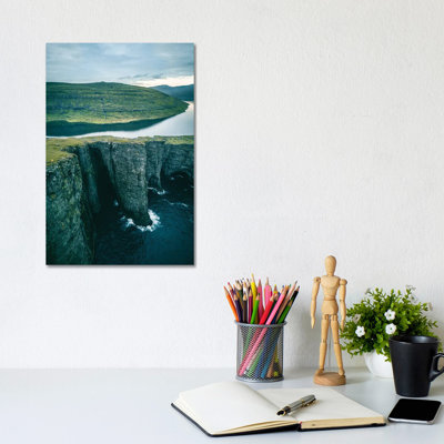 Surreal Cliff by Fabian Fortmann - Wrapped Canvas Gallery-Wrapped Canvas Giclée