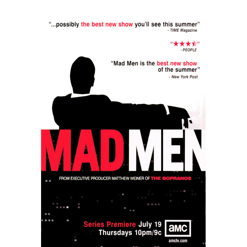 Mad Men (télé), H 18 po x l 12 po