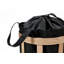 Belinda Wood Laundry Basket with Handles-22459796-22459794