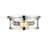 Transitional 2 Light Round Flush Mount-1301100542