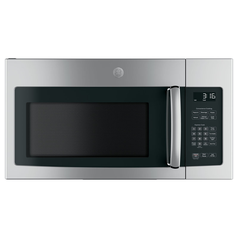 30" 1.6 cu. ft. Over-The-Range Microwave with Recirculating Venting, Stainless Steel