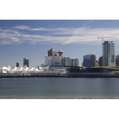 Vancouver Skyline by MattjamesDavidson - Wrapped Canvas Print
